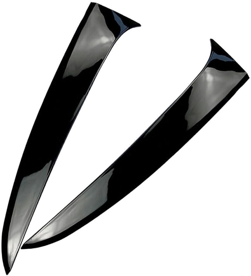 ya 4 8.14 for Kia Sportage R 2011-2015 Car Rear Window Spoiler Side Wing Trim Cover Black