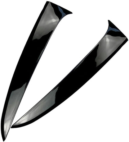 ya 4 8.14 for Kia Sportage R 2011-2015 Car Rear Window Spoiler Side Wing Trim Cover Black