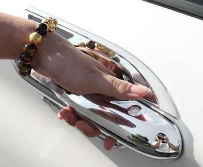 ya 5 8.10 8PCS for Ford Explorer 2020-24 ABS Chrome Style Side Door Handle Bowl Cover Trim