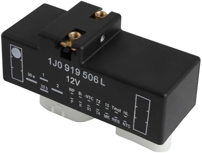 ya 10 9.16 baidi New Fan Control Switch Relay Radiator Fit for VW Cooling 1J0919506L