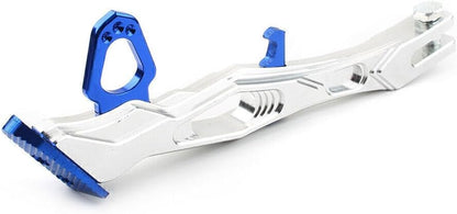 ya 2 8.15 For Scooter Motorcycle Kickstand Foot Side Stand Aluminum Alloy Kick Stand Blue