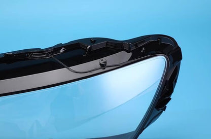 ya 4 8.14 Passenger side headlight protection cover headlight housing lens 1 piece for Audi Q7 2017-2019