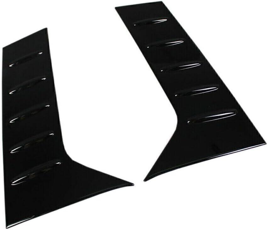 ya 4 8.14 Fit for Toyota Alphard 2016 2017 2018 2019 C-Pillar Molding Cover Trims Grossy Black