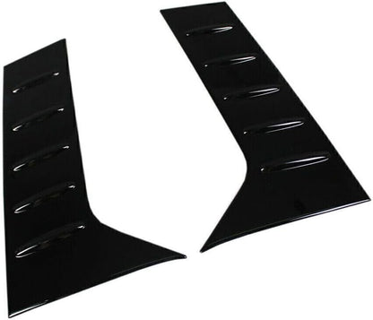 ya 4 8.14 Fit for Toyota Alphard 2016 2017 2018 2019 C-Pillar Molding Cover Trims Grossy Black