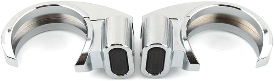 ya 11 9.14 zhengce LED Front Turn Signal Light fit For Harley 39-41mm Front Fork Shock Absorbe