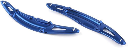 ya 4 8.14 Fit for Porsche 911 for Cayenne Carrera Blue Steering Wheel Shift Paddle Shifter Cover