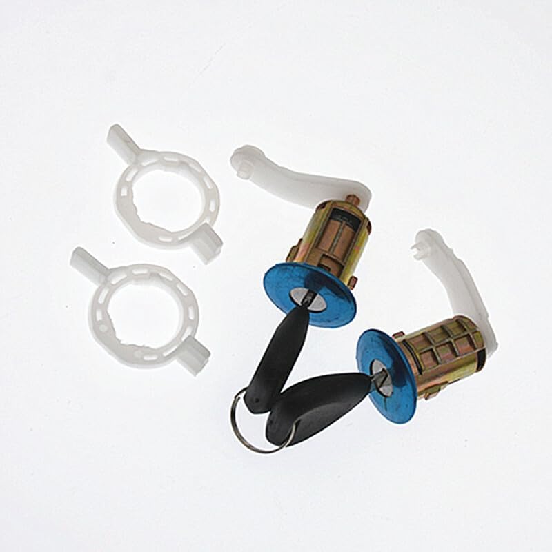 ya 5 8.10 Left+Right Car Door Lock Barrel Cylinder w/ 2 Key for Renault Master 1998-2016
