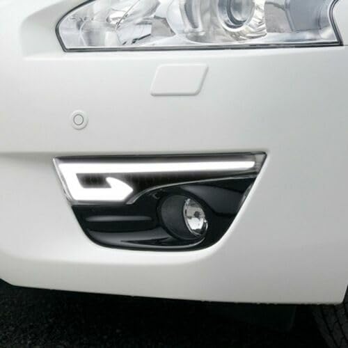 ya 13 9.15 baidi LED DRL Daytime Running Lights Front Turn Signal Lights for Nissan Altima 2