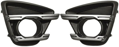 ya 9 10.24 2pcs for Mazda for CX-5 2013-2016 Front Bumper Bezels Fog Light Cover Fog Lamp F for Ram e
