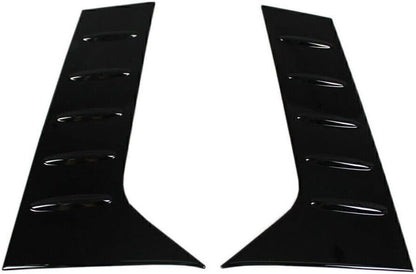 ya 4 8.14 Fit for Toyota Alphard 2016 2017 2018 2019 C-Pillar Molding Cover Trims Grossy Black