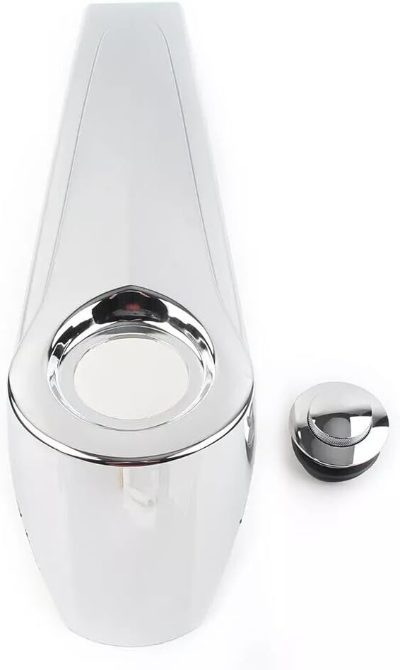 ya 23 10.7 baidi Chrome Dash Panel+ Tank Cap Cover for Harley Electra Street Road Glide 86-07