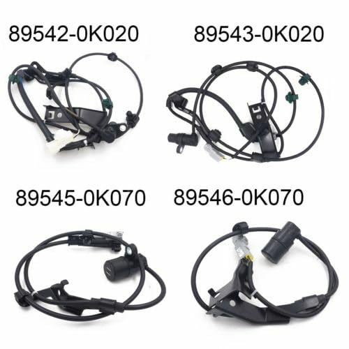 ya 14 9.20 zhengce New Set of 4 ABS sensors 89542-0K020 89543-0K020 89545-0K070 89546-0K070 s-1