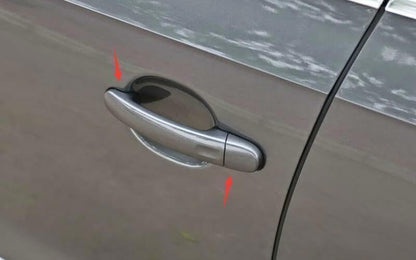 ya 2 8.15 for VW for Jetta 2014-2018 Bright Black Outside Door Handle Trim with Holes 