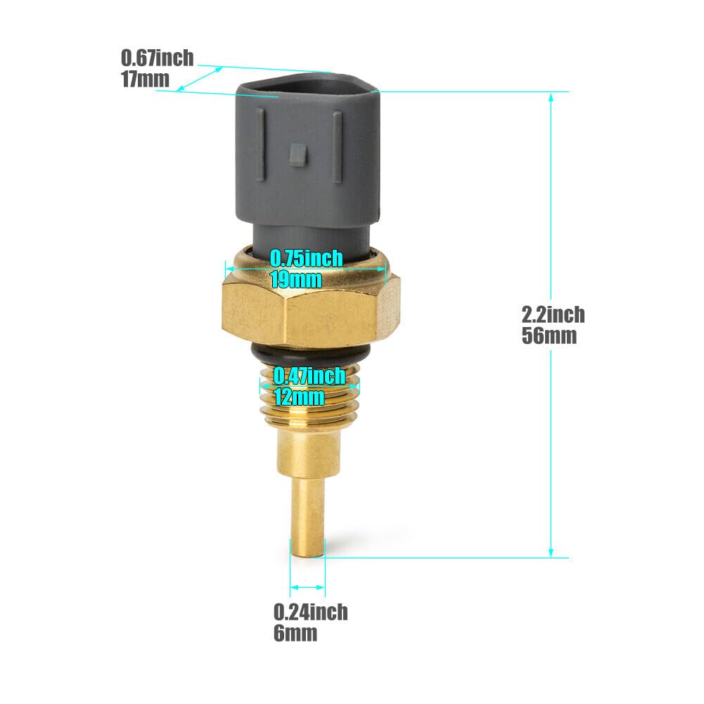 ya 11 9.14 baidi1X 8942216010 Engine Water Coolant Temperature Sensor for Subaru for Impreza Legacy
