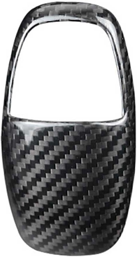 ya 4 8.14 Gear Shift Knob Cover Sticker Trim Fit for Challenger for Charger 2015-2020 Carbon Fiber