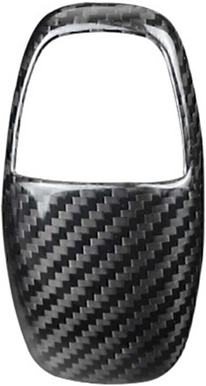 ya 4 8.14 Gear Shift Knob Cover Sticker Trim Fit for Challenger for Charger 2015-2020 Carbon Fiber