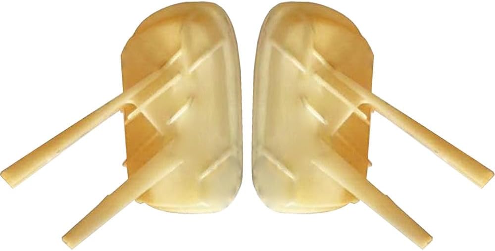 ya 27 10.13 baidi 2Pcs LH & RH Headlamp Washer Jet Nozzle Cover Unpainted Fits for 488 Spider GTB