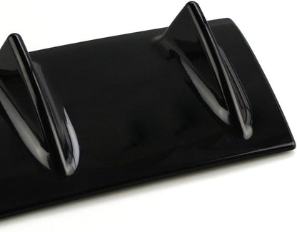 ya 2 8.15 14 Rear Bumper Lip Chassis Diffuser Spoiler Shark 3 Fin Style Protection Spoiler