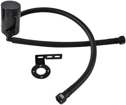ya 4 8.14 For 19-22 for Chevy for Silverado for GMC for Sierra 5.3L Oil Catch Can Tank Oil Separator Black