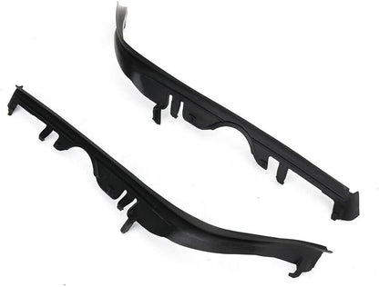 ya 4 8.14 A pair of left and right upper light lens cover strips suitable for BMW 5 series 63126908405+06