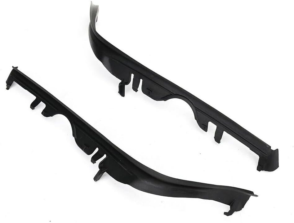ya 4 8.24 baidi A pair of left and right upper light lens cover strips suitable for BMW 5 series 63126908405+06