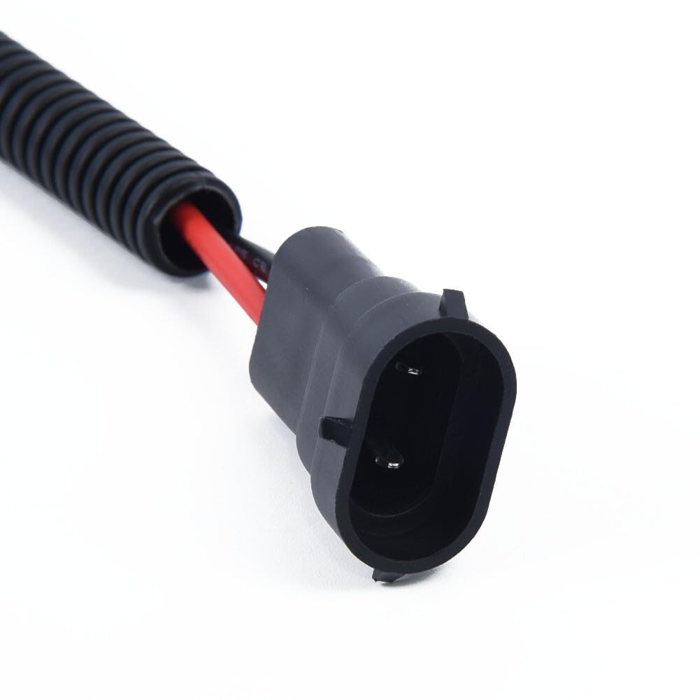 ya 13 9.15 baidi 2Pc H11 H8 H9 Extension Wiring Harness Sockets Wire for Headlight Fog Light Lamp