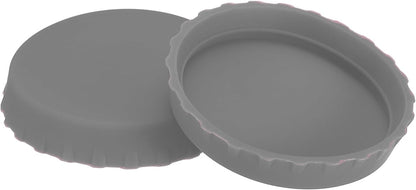ya 14 9.20 baidi Silicone Soda Can Lids, 6Pcs Re ble Drink Cans Protector Cover Cap Gray-1