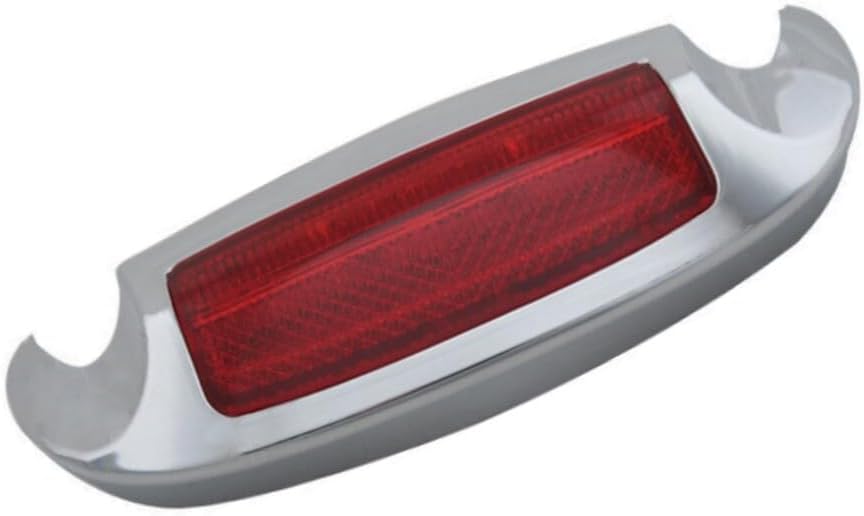 ya 23 10.7 baidi Motor Front LED Fender Tip Light Red Lens for Harley Road King FLHR 2014-2023