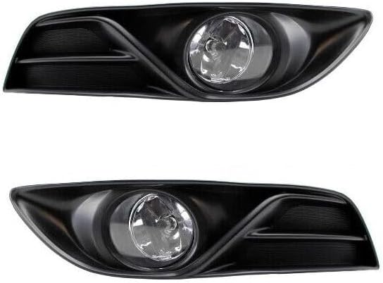 ya 2 8.15 Suitable for a pair of fog lights with bumper cover for Nissan Sentra Syphy from 2013 to 2015