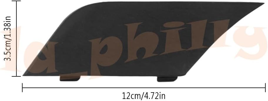 ya 27 10.13 baidi Front Bumper Tow Hook Cover Cap for 2016-2020 for Suzuki SX4 S-Cross Cross Facelift
