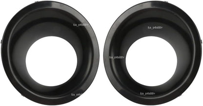 ya 9 10.24 L+R Front Fog Light Bezel Cover for Land Rover LR4 2010-2014