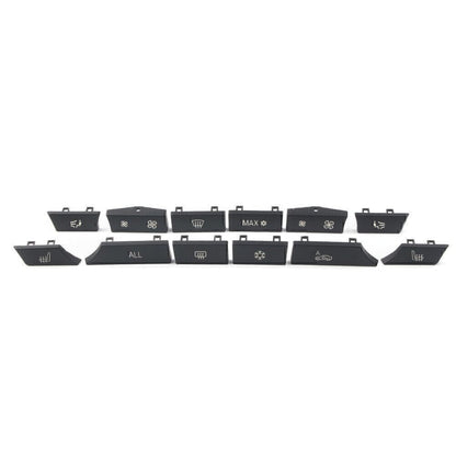 ya 3 8.24 baidi Set 12 Button Key Caps Repair Kit A/C Heater Switch Fit for BMW 5 6 7 F10 F01 F12