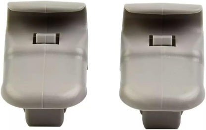 ya 11 9.14 baidi2 Pieces Gray Sun Visor Clip Fixing Hook LC62-69-261B-75 Suitable for Mazda 2 3 5 CX-7 CX-9-