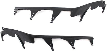 ya 4 8.10 for BMW 3 Series E46 4 Door 1998-2001 Upper Light Shade Strip Trim 