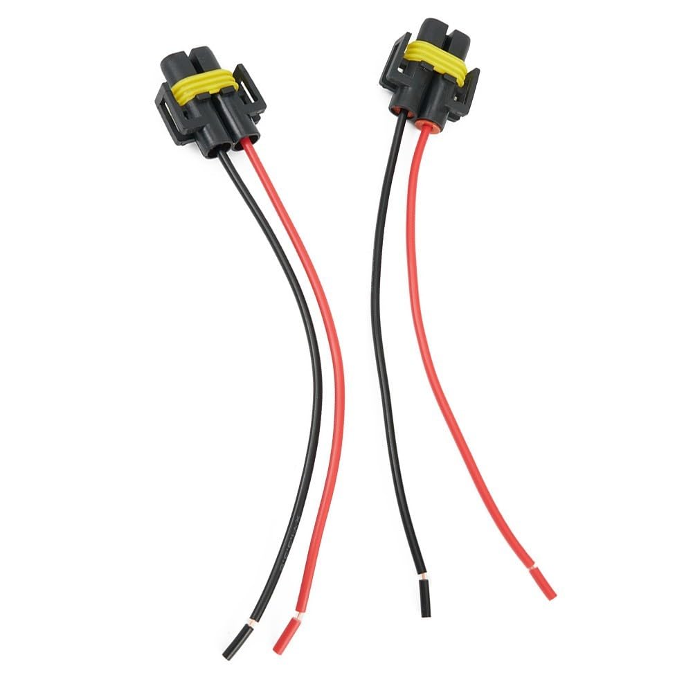 ya 23 10.7 baidi Connector Harness Socket Headlight Copper Extension Female Fog Light H11 H8