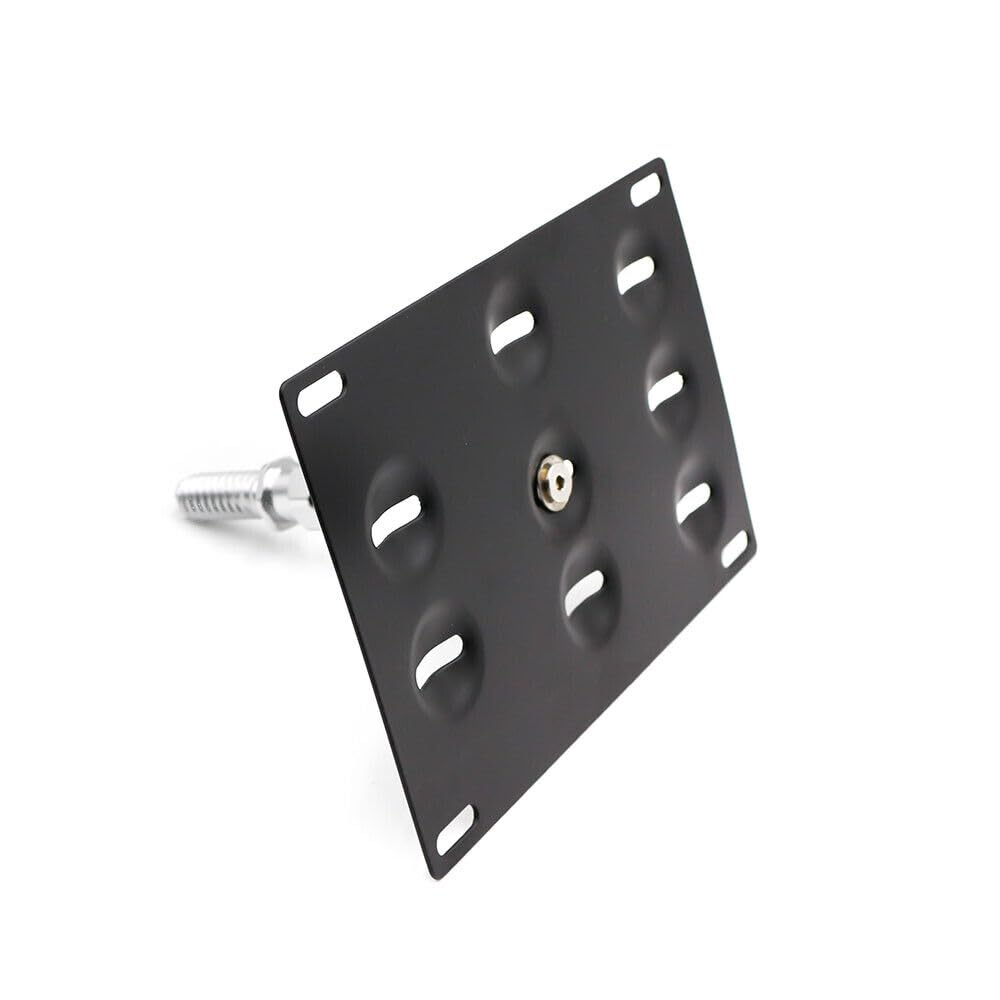 ya 6 8.14 Front Tow Hook License Plate Bracket Mount Holder for BMW E Series 1 3 5 Series
