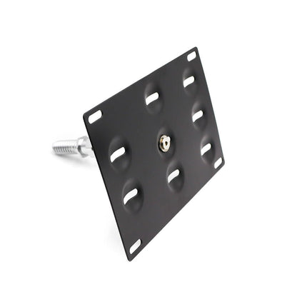 ya 6 8.14 Front Tow Hook License Plate Bracket Mount Holder for BMW E Series 1 3 5 Series