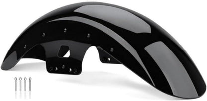 ya 23 10.7 baidi Gloss Black 19 Wheel Wrap Front Fender for Harley Road Electra Glide Road King