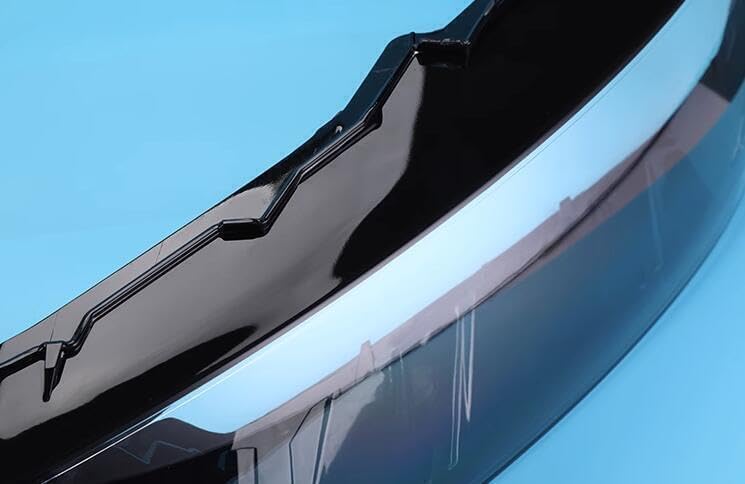 ya 4 8.14 Passenger side headlight protection cover headlight housing lens 1 piece for Audi Q7 2017-2019