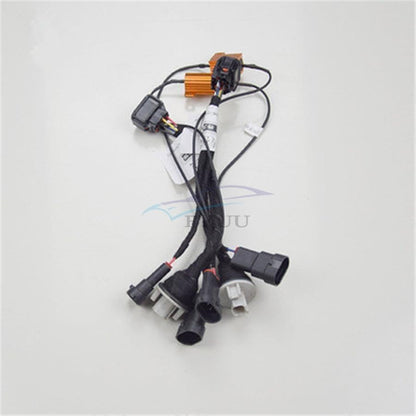ya 4 8.10 Car Halogen to LED Headlight Adapter Wire Harness For 2016-2020 for Honda for Civic 10th