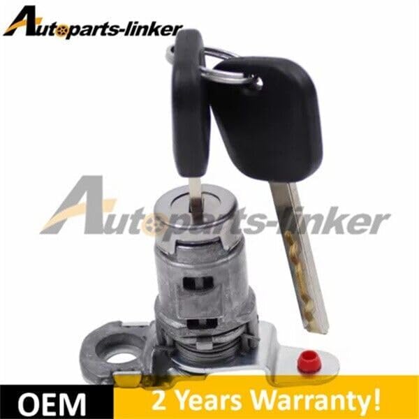 ya 5 8.10 13590041 Driver FL Door Lock Cylinder W/ 2 Keys for Silverado 14-22 for Cadillac