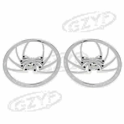ya 6 8.24 baidi Spider Speaker Cover Motorcycle for Harley Touring Electra Street Glide 1996-13