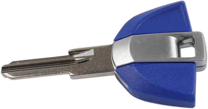 ya 4 8.14 Motorcycle Uncut Blank Blade Key Blue for BMW G310GS G310R C650 GT F700 F800GS