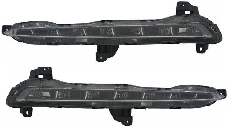 ya 4 8.14 1 pair of for Hyundai Sonata 2015-2017 LED front fog lights daytime running lights 