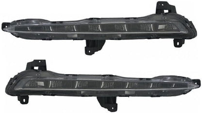 ya 4 8.14 1 pair of for Hyundai Sonata 2015-2017 LED front fog lights daytime running lights 