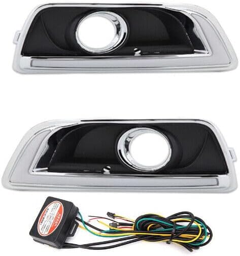 ya 2 8.15 Suitable for 2013-15 for Chevrolet Malibu LED daytime running lights WIth turn signal lights