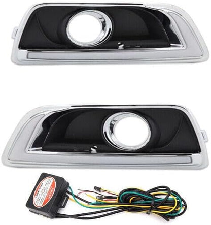 ya 2 8.15 Suitable for 2013-15 for Chevrolet Malibu LED daytime running lights WIth turn signal lights
