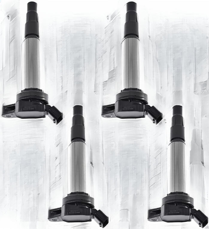 ya 9 10.24 4PCS Ignition Coils 90919-02258 for Toyota Matrix for COROLLA Prius for Lexus CT200h