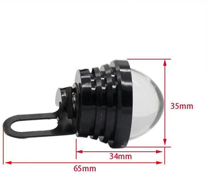 ya 4 8.10 2-piece LED fisheye 5W car SUV driving fog light daytime running DRL bulb kit