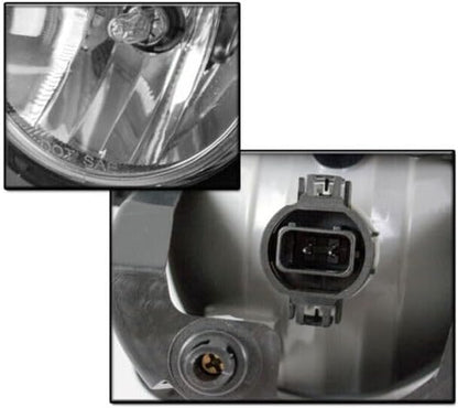ya 2 8.15 Suitable for 2007, 2008-2012 for Ford Escape, bumper, driving fog lights, chrome alloy strip, loose